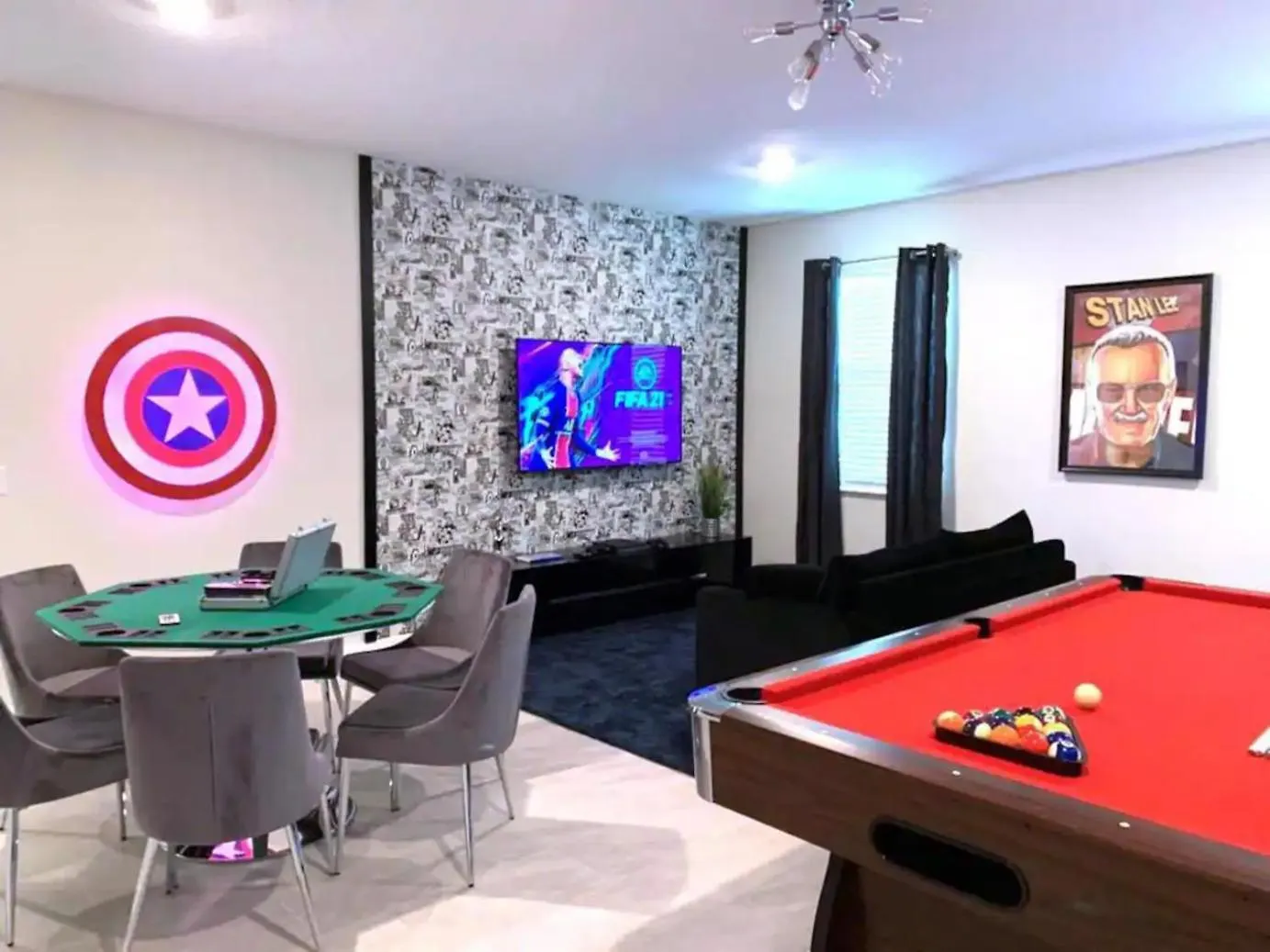New Pool Spa & Game Room Home 6 Miles To Disney Davenport